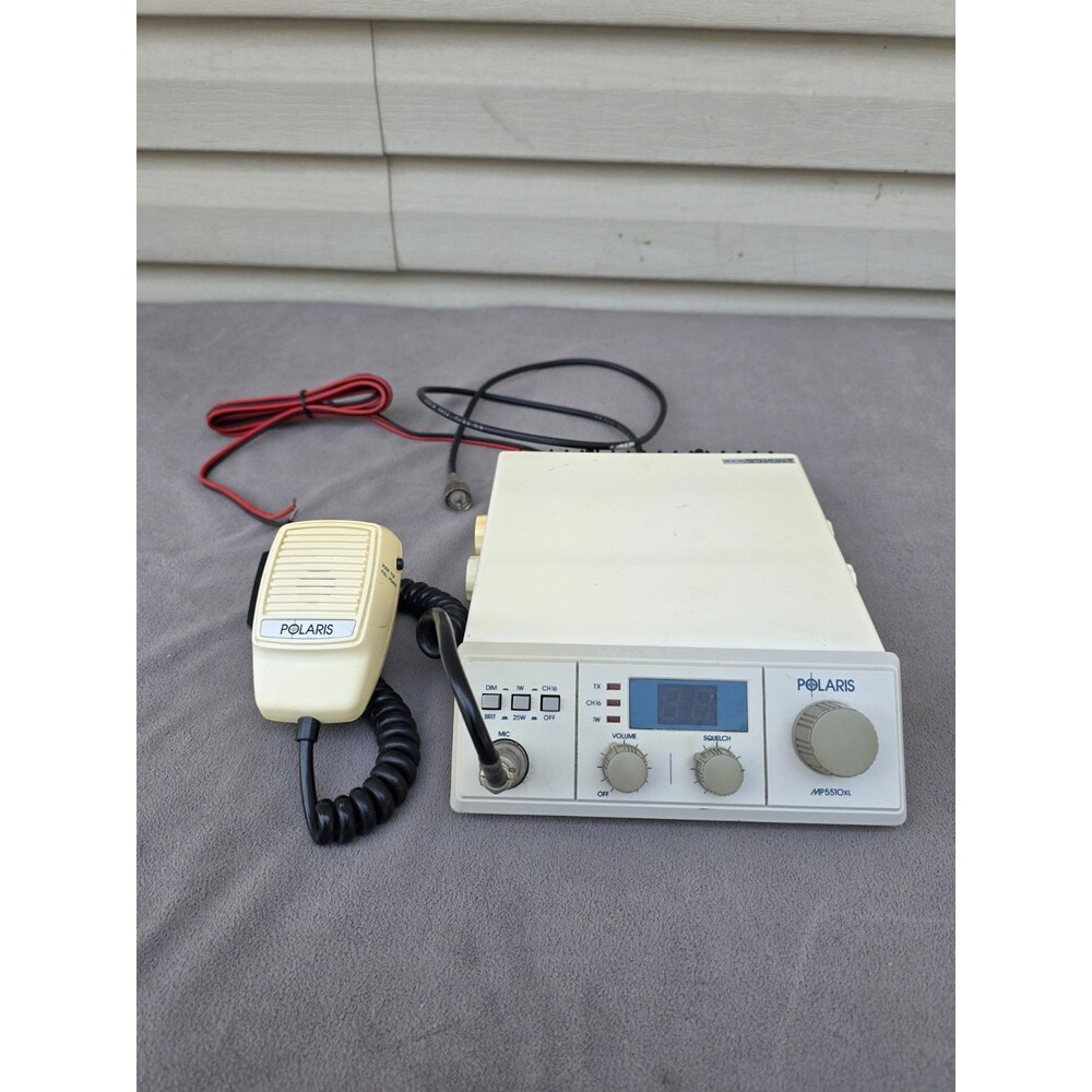 Vintage Polaris Marine Transceiver VHF Radio 5510XL
